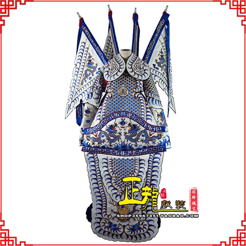 潜山武生武将大靠祥龙勾金